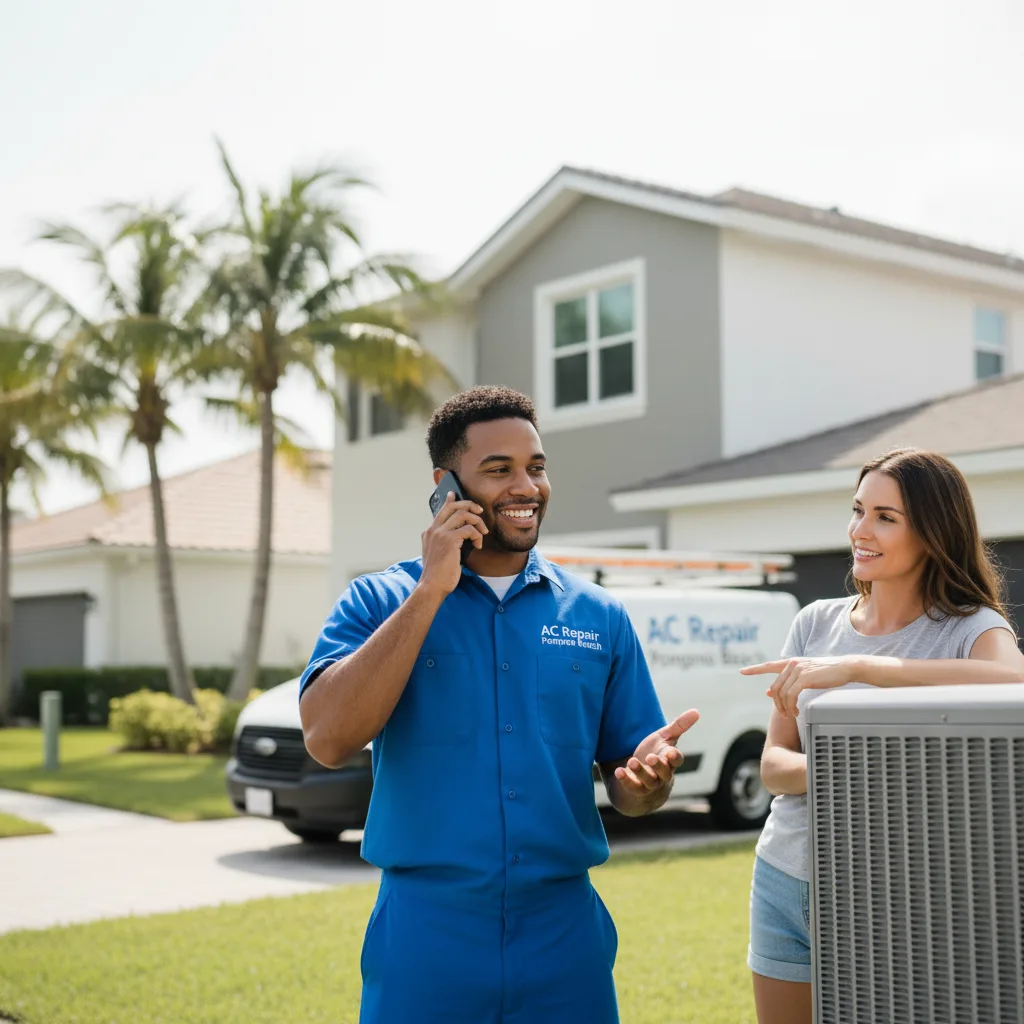 AC Repair Pompano Beach customer support in Bell City